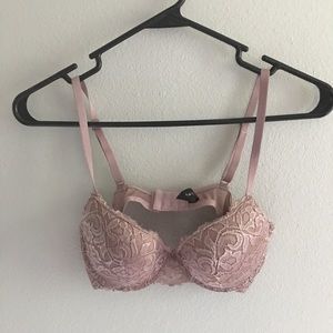 3/$15 Maurice’s simple pink lace bra 34B